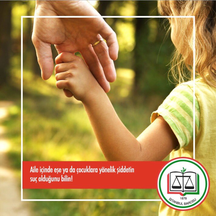 Aile içinde eşe ya da çocuklara yönelik şiddetin suç olduğunu bilin!