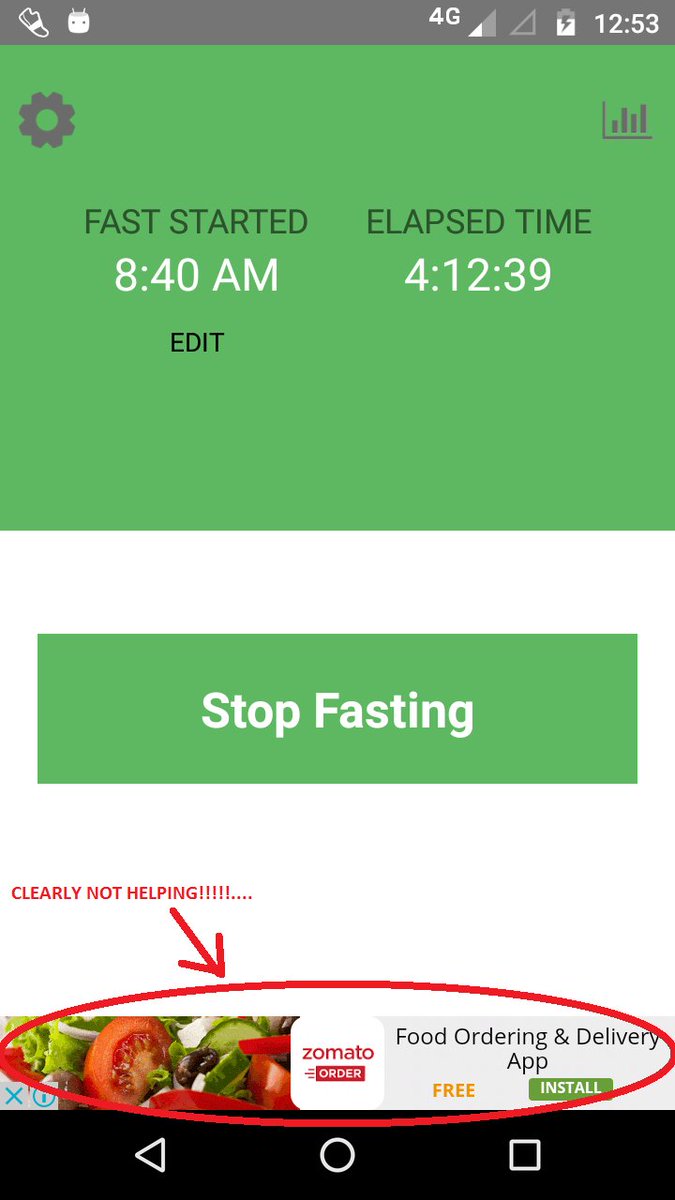 avdevs04's tweet image. #MyFastApp #notwinning #poorApp. Your app is clearly not helping with Zomato Ads!!!!