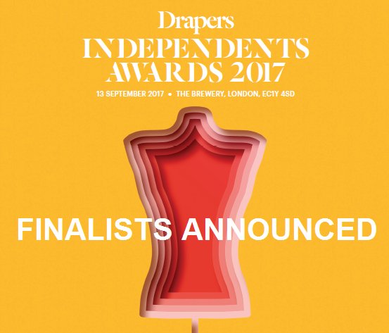 Drapers's tweet image. We are proud to reveal the shortlist for the Drapers Independents Awards 2017! The full list here: independentawards.drapersonline.com/shortlist-2017 #drapersindies