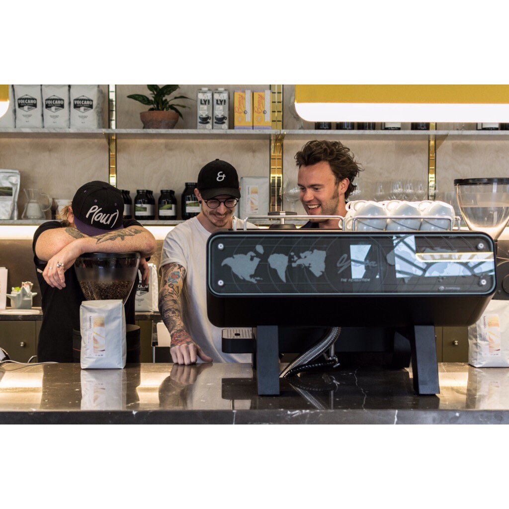 Hyde and Son is now open on George Street, #Edinburgh! The boys are ready to serve you some of the best #coffee the city has to offer...