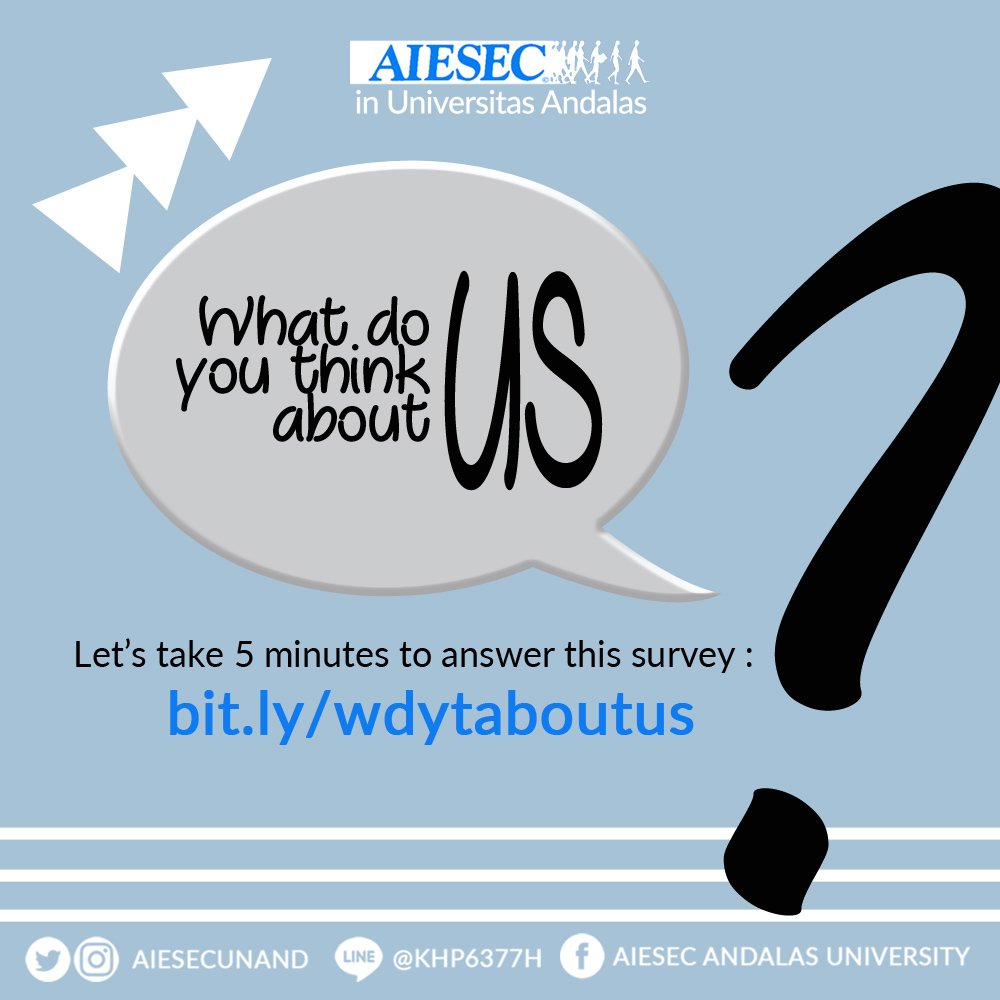 Hallo leader! 

Yuk,  luangkan 5 menit waktumu untuk menyuarakan pendapat dan saran di 
bit.ly/wdytaboutus

Terima kasih.