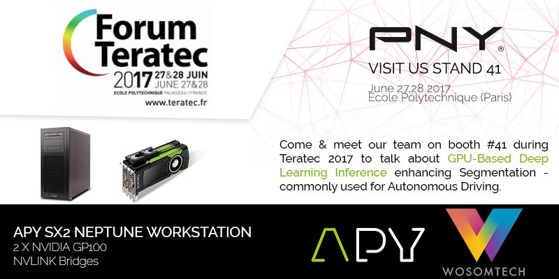wosomtech's tweet photo. @wosomtech @PNYFrance @APYWEB detection de bâtiments, routes,végétation, piétons..#segmentation #DeepLearniNgAI Teratec stand #41 https://t.co/1l0tzrkrAd