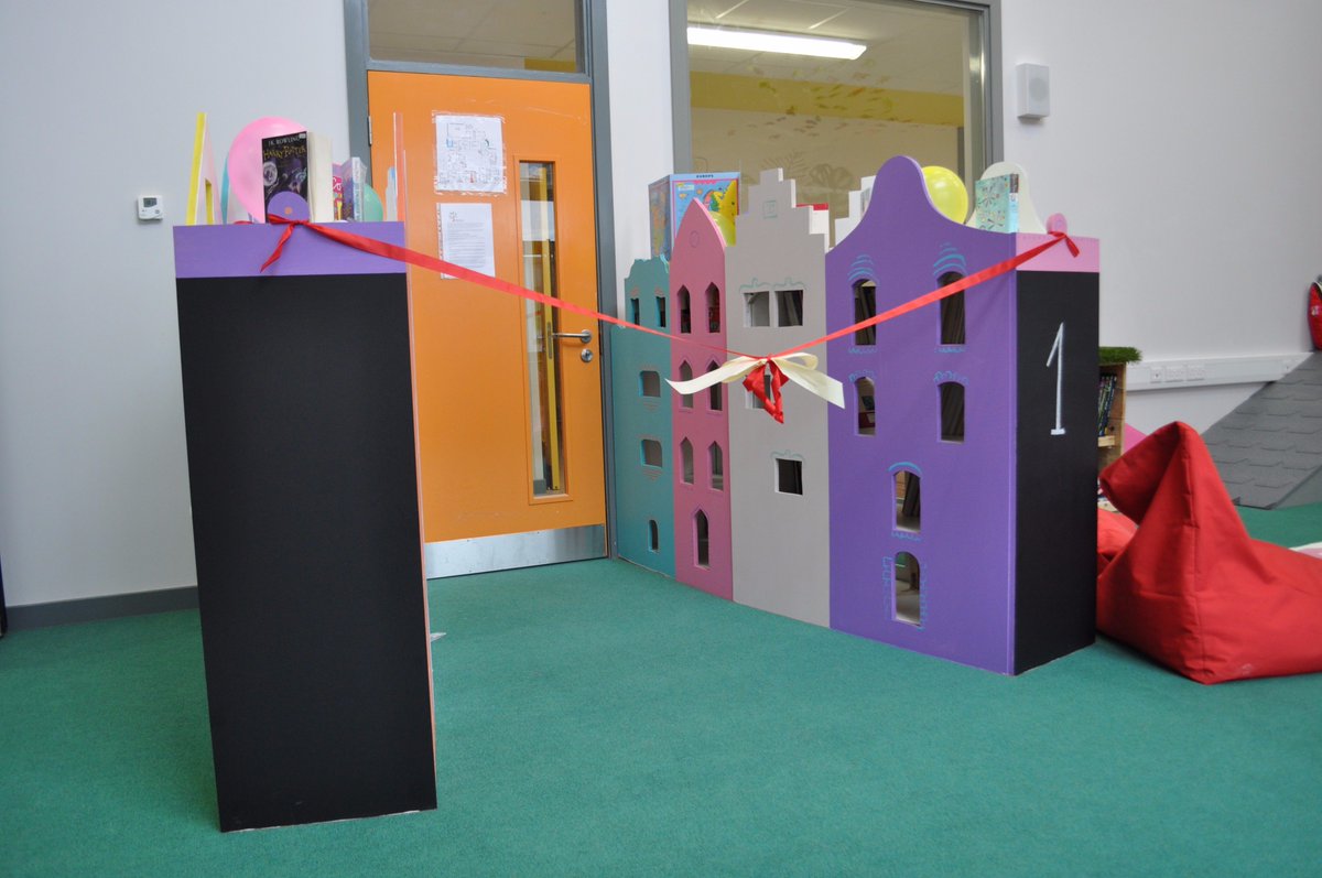 UPcycling_Pro's tweet photo. Great library opening day at Ashbourne #EducateTogether in pictures. Upcycling Project partners #irishrail and #ReCreateIreland were with us https://t.co/hegVeTfEKo