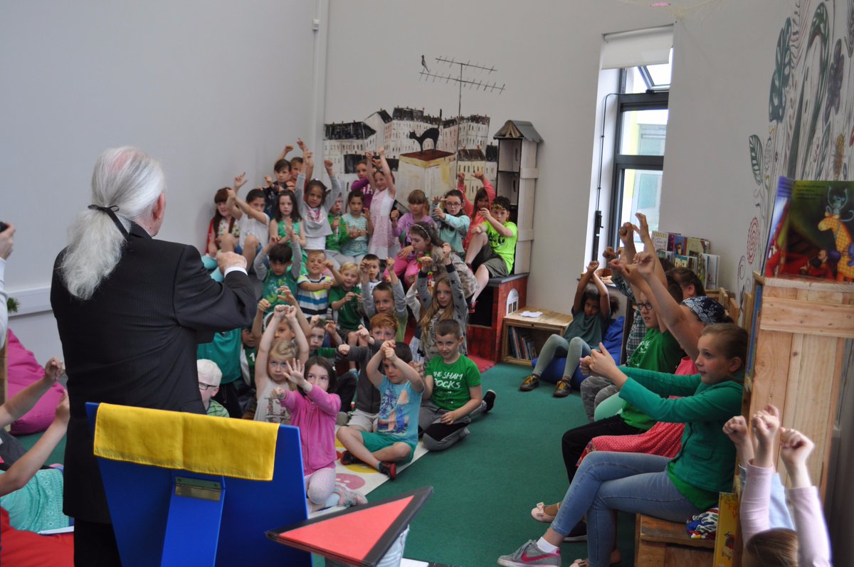 UPcycling_Pro's tweet photo. Great library opening day at Ashbourne #EducateTogether in pictures. Upcycling Project partners #irishrail and #ReCreateIreland were with us https://t.co/hegVeTfEKo