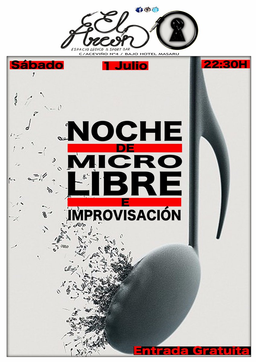 EspacioArcon's tweet photo. Oferta cultural para este fin de semana en el Arcón https://t.co/LAvLfDhwJ9