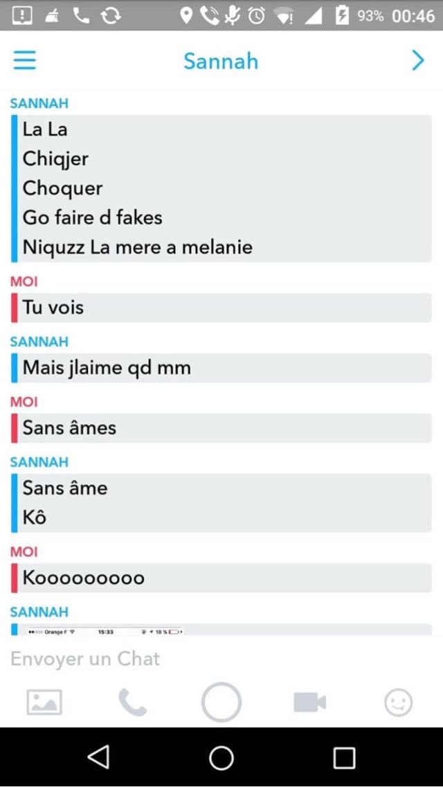maissane260715's tweet photo. La vérité sort  les salopes flipe , sinon les placements produits de mel Que t'as gratter et tu t'es venté ? @KingSannah @MelanieDCruzoff https://t.co/NAkupjXEJp