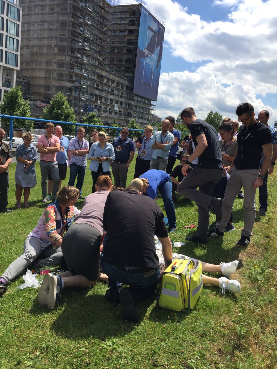 It was all happening on Potsdamer Platz today with #smaccFORCE team #DasSmacc using @iSimulate