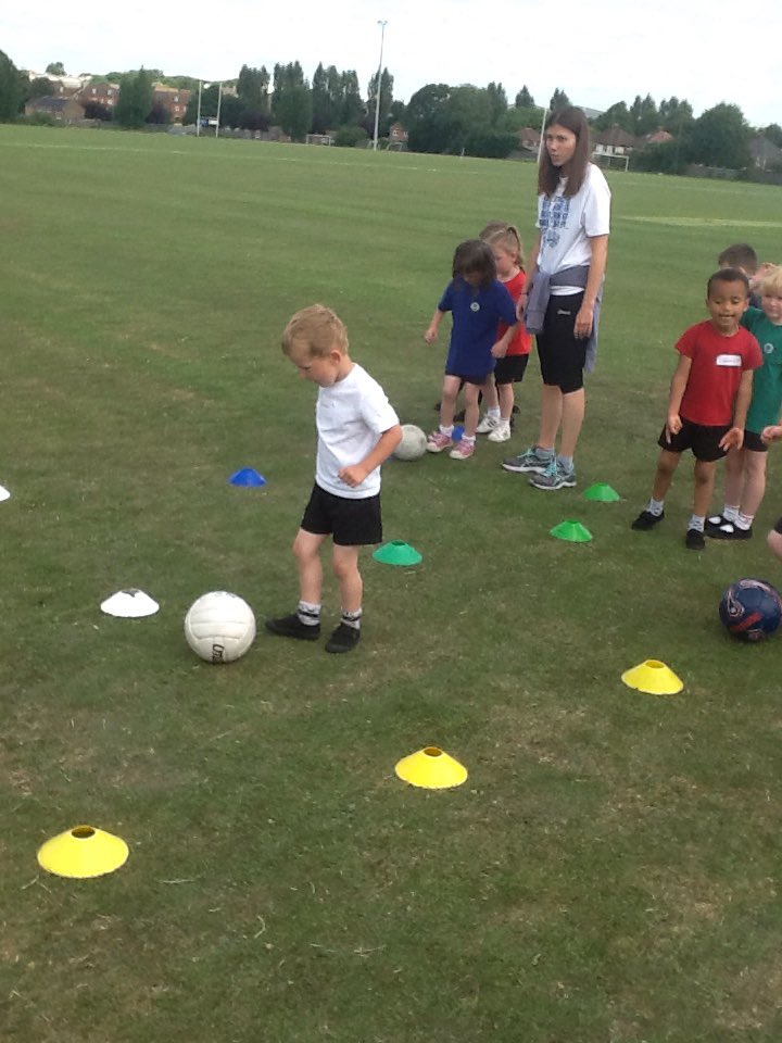 gshepherd_s's tweet photo. Class 1 enjoying the activities at sports day! @DRETsport @Rockingham_News https://t.co/NRj3oNA3Tg