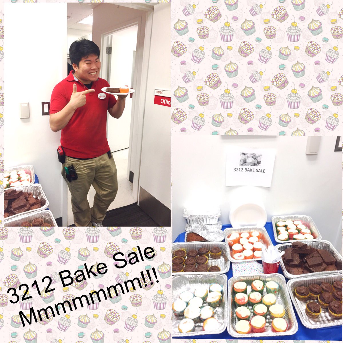 Monday Morning Bake Sale @ T3212! Sugar for my SWEET team! #lovewhereyouwork #D462 <a href="/JennaWalkerTGT/">Jenna Walker</a> @megmarkiewicz <a href="/nazie327/">Naz Cattelona</a>