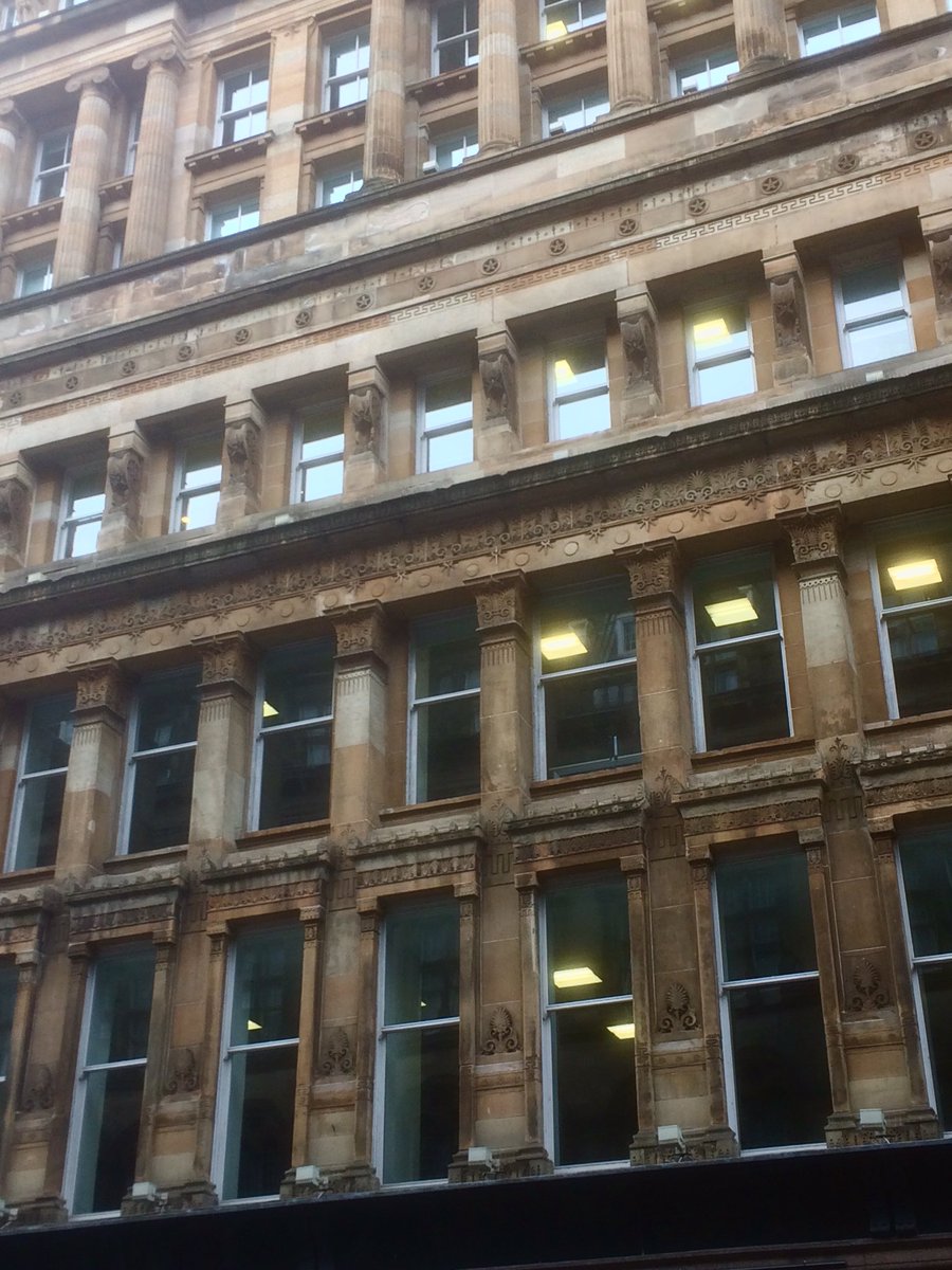 SixtySteps's tweet photo. Greatly enjoyed the Alexander Thomson walk on Saturday led by Roger Guthrie from @AThomsonSociety. https://t.co/Sp4dOSdpRt
