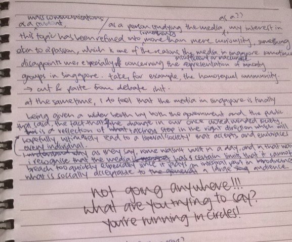 epicflailer's tweet photo. breaking news: i was my own worst critic even then #whyself https://t.co/e4BldKv115