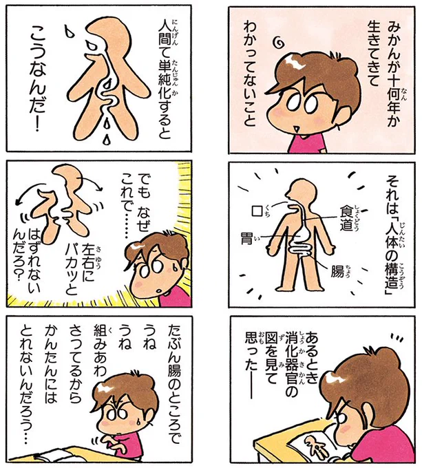 【知っておこう】人体は、パカッとはずれない。

#あたしンち (9巻no.25) #あたしンちの知恵 
