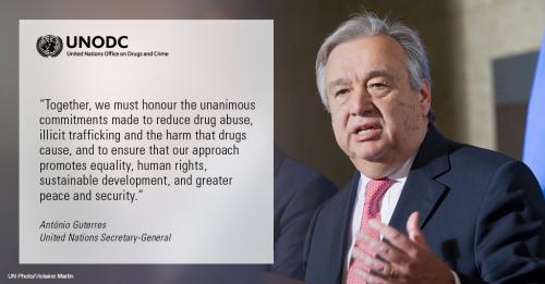 Dziś Międzynarodowy Dzień Przeciwko Nadużywaniu i Nielegalnemu Handlowi Środkami Odurzającymi #WorldDrugDay <a href="/UNODC/">UN Office on Drugs & Crime</a> bit.ly/2td0ASi