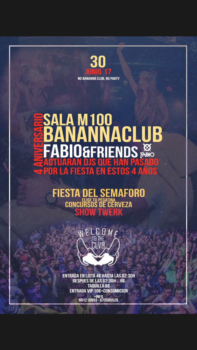BANANNA CLVB ESTE VIERNES (ELECTRO-BASS HOUSE / DNB / TWERK)