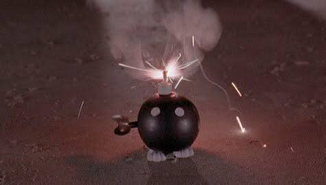 O Xrhsths 鉄面あなざ Sto Twitter スーパーマリオ 魔界帝国の女神 今観ると結構美術設定ゴリゴリ金かかってて実写に換骨奪胎するアイデアもめちゃ好みなんだが そんな中ボム兵だけまんま出てくるのがかえってクールなんだよね