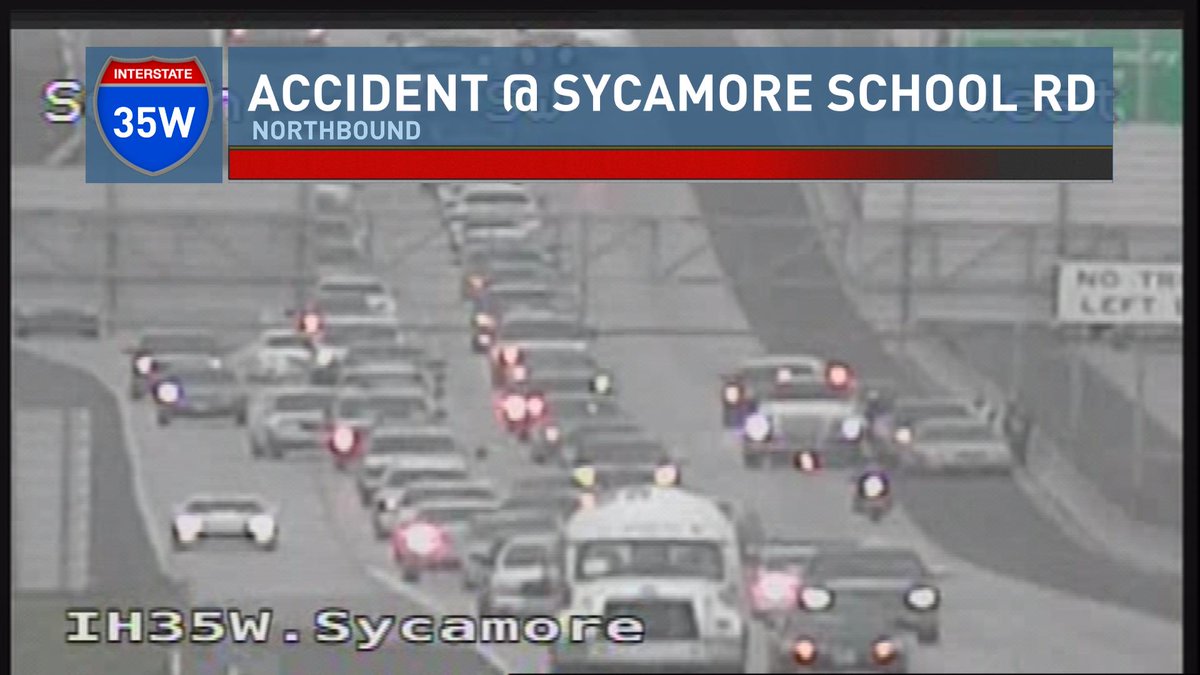 LaurenNevittTV's tweet photo. #JohnsonCo to #FortWorth: Ax NB 35W blocks LL @ Sycamore School. Use Crowley Rd to avoid 15 min delay
@wfaatraffic https://t.co/2gBSb01cTT