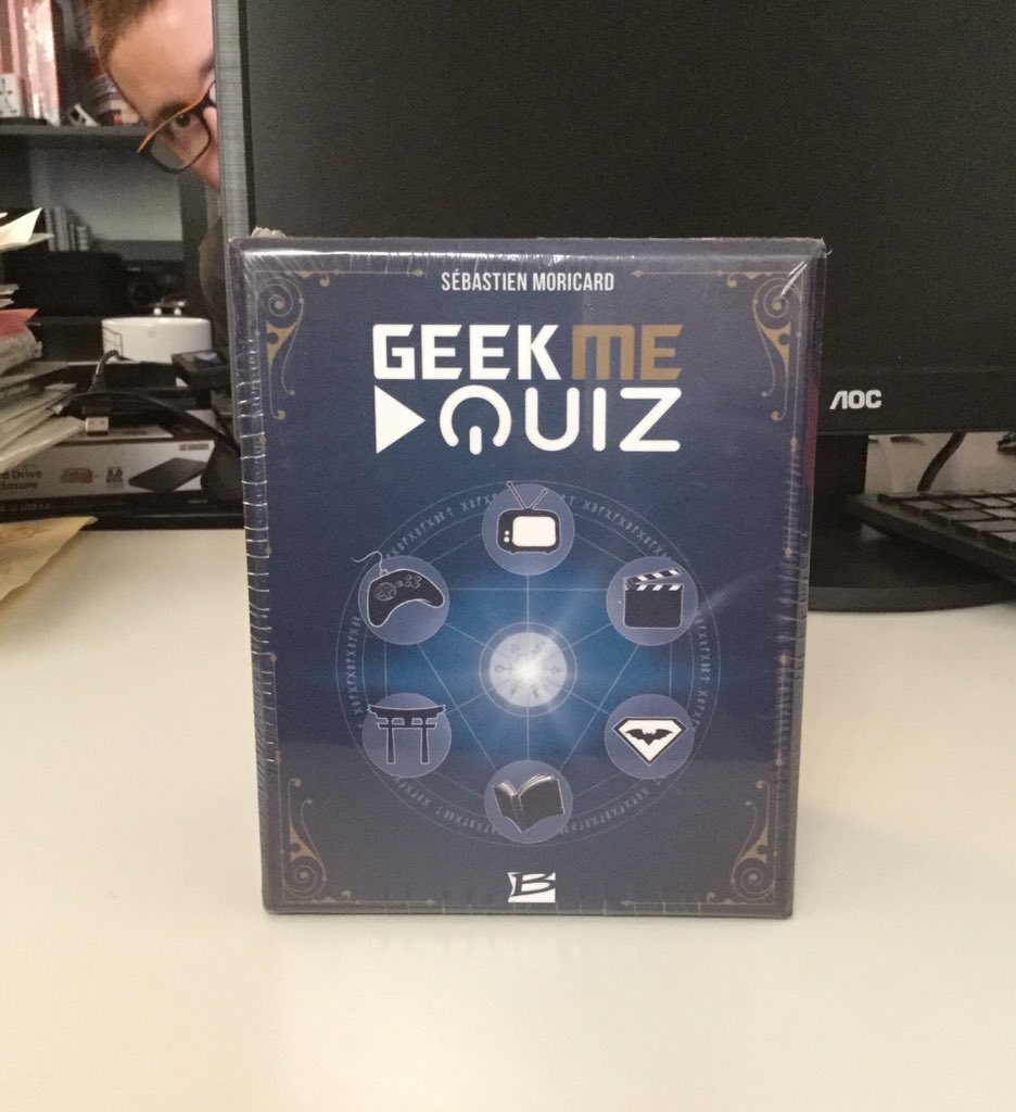 Gameblog's tweet photo. #GameblogGoodies du jour c'est le #GeekMeQuiz ! Pour gagner il faut RT + Follow @Gameblog et @GeekmemoreFR . Vous avez jusque vendredi 13h 😉 https://t.co/bjCqxICjiw