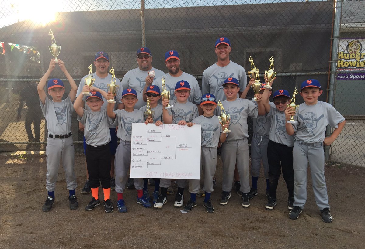 Congratulations Mets!
2017 Spring 8U Playoffs Champions!
