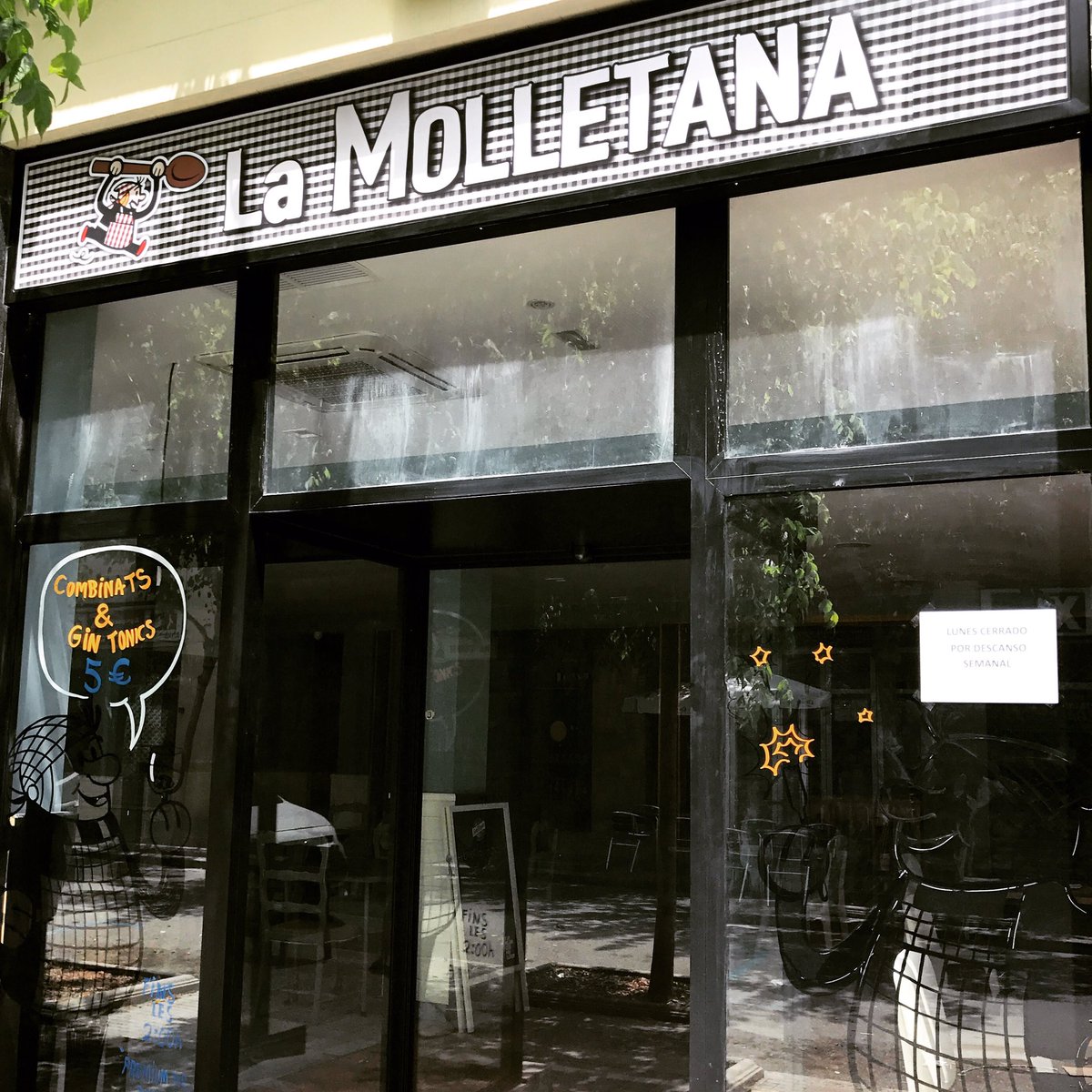 lamolletana's tweet photo. T'esperem a La Molletana! Cuina per a tothom al carrer Berenguer III, nº 71 de Mollet! #lamolletana #restaurant #molletdelvalles https://t.co/d4qJi6eLpx
