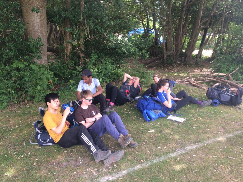 Made it to the finish!!! Just in time before it gets too hot!! Well done!!!