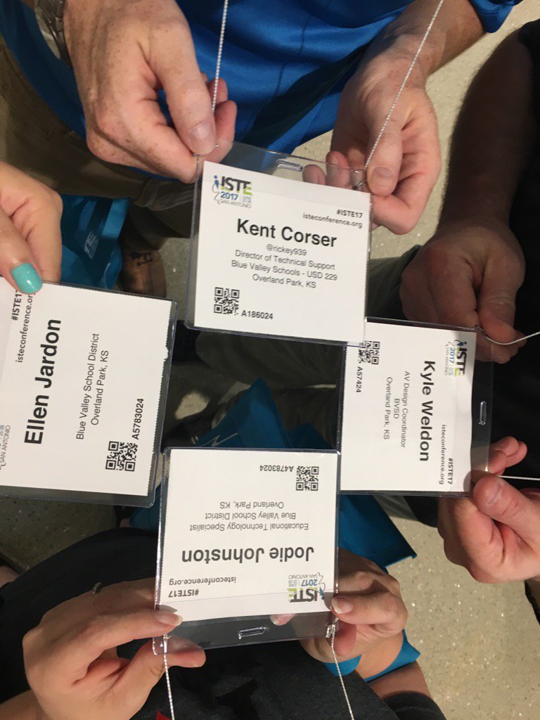 It's happening!! #bv229tech #ISTE17