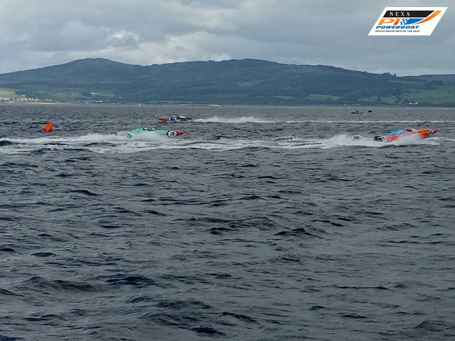 p1india's tweet photo. Best of the action from Day 2 at the P1 Scottish Grand Prix of the Seas on 25th June. Album : https://t.co/vUPTfECbYq

#RoarOnTheShore https://t.co/SOKkmyEAt4