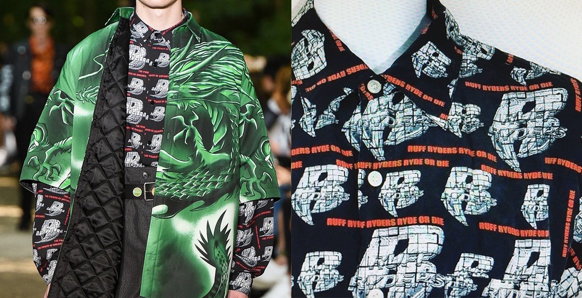 BoF's tweet photo. .@BALENCIAGA is the latest brand to be accused of copying, this time by music artist Swizz Beatz. What do you think? https://t.co/KaVRb8Hoas https://t.co/DOrdb2lOfI