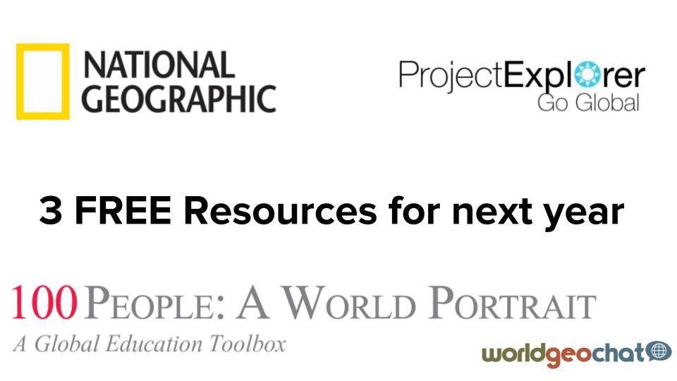 cheffernan75's tweet photo. New #worldgeochat post!
3 FREE Resources for your #geography / #socialstudies class #sschat #ISTE17 #globaled 
 https://t.co/ILaDVbjD4j https://t.co/B7AHymkup3