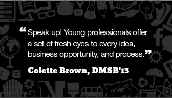 AlumniNU's tweet photo. Earlier this year, we asked #Northeastern alumni to give advice to #NU2017. Here’s what Colette Brown had to say. #NUWordsofWisdom https://t.co/u1Rrgfaoae