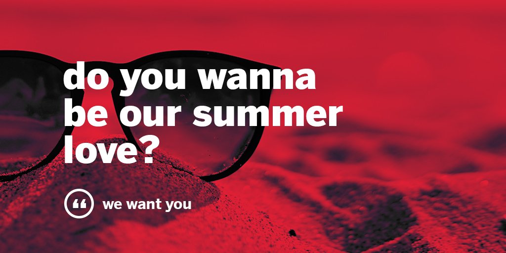 WunThompsonANR's tweet photo. Are you a student, looking for a summer job?😎  Become our office manager for this summer! Apply via: https://t.co/PuBqNarkVC / RT = ❤ https://t.co/bzwLPgpjvC