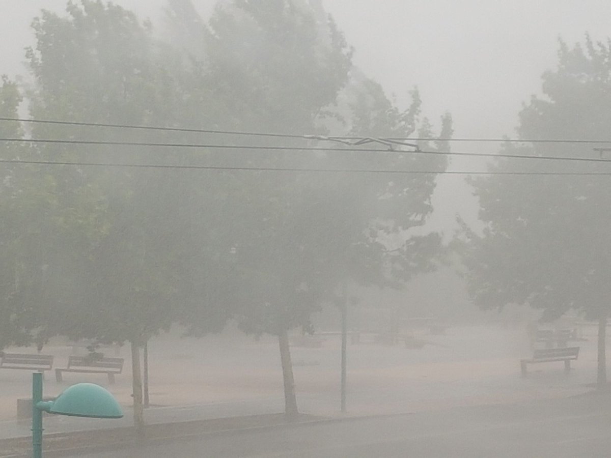 Diluvia en Zaragoza y en varios puntos de Aragón. Recuerda que hay aviso naranja en Pirineo y Cinco Villas y amarillo en el resto de Aragón
