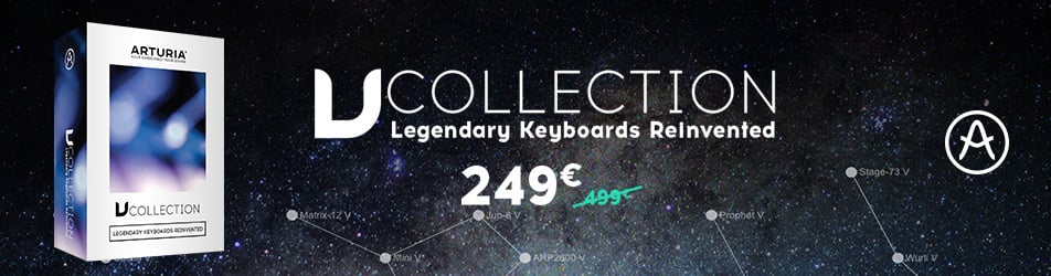 cutoffproaudio's tweet photo. Hasta el 10 de Julio obtén #VCollection5 de @ArturiaOfficial a mitad de precio!
Aprovecha y empieza a disfrutar ➡➡ https://t.co/y23RS8hslO https://t.co/1TgxKulMVi