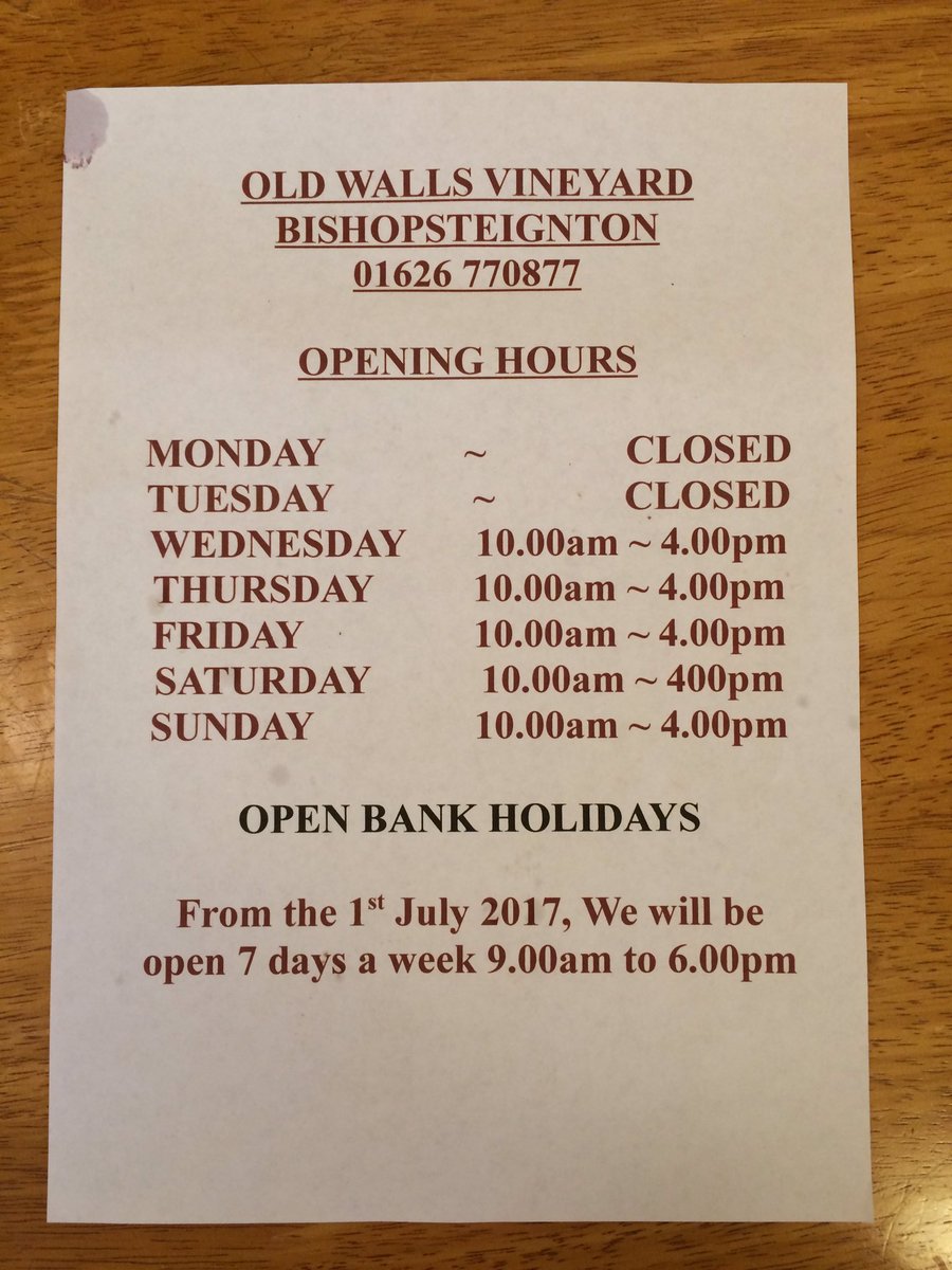 Oldwalls vineyard (@oldwallsvinyard) on Twitter photo 