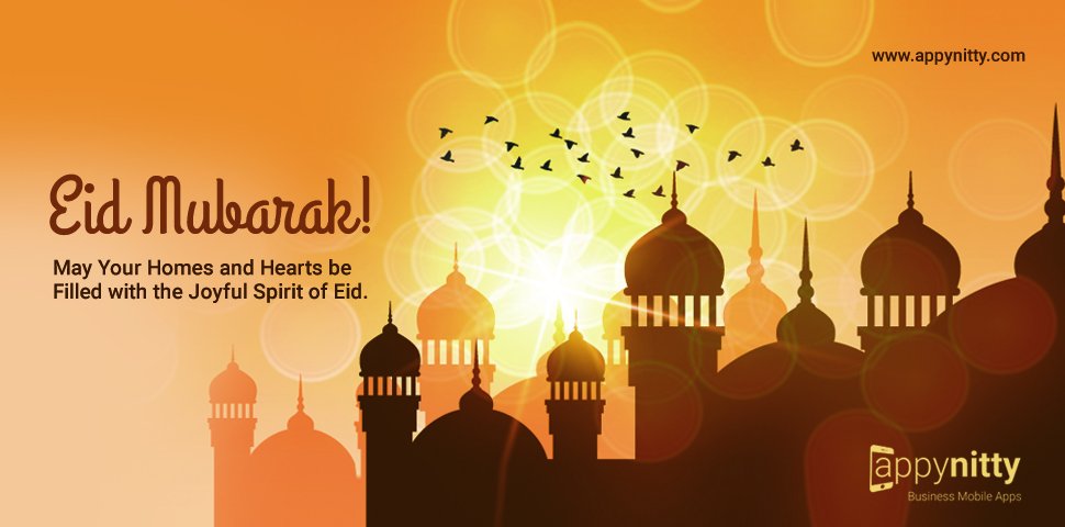 Appynitty's tweet image. #EidMubarak!
May your homes and hearts be filled with the joyful spirit of Eid.