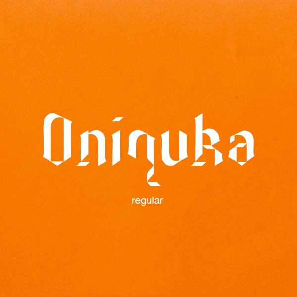 26type's tweet photo. "Onizuka", a new @faakpaat font available on @26type   
Deposit your creations easy !!  #font #26type https://t.co/pavuFUXUDT