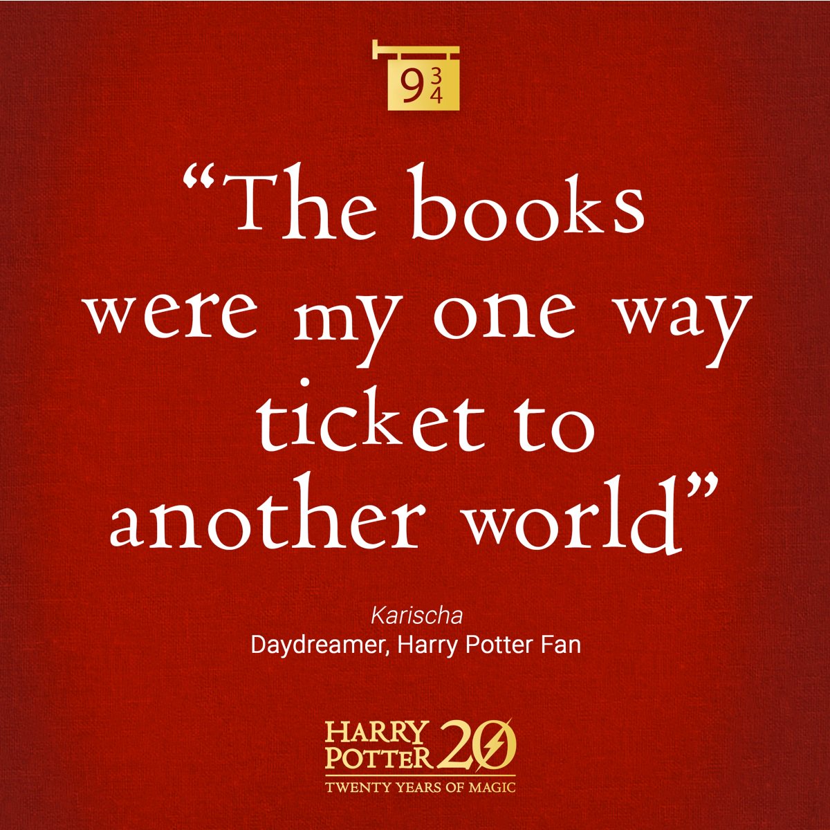 Wizarding World on Twitter "It's 20 years since Harry Potter and the