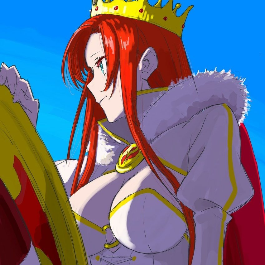 QueenlyRed's tweet image. Switching back to Bou i missed being her~