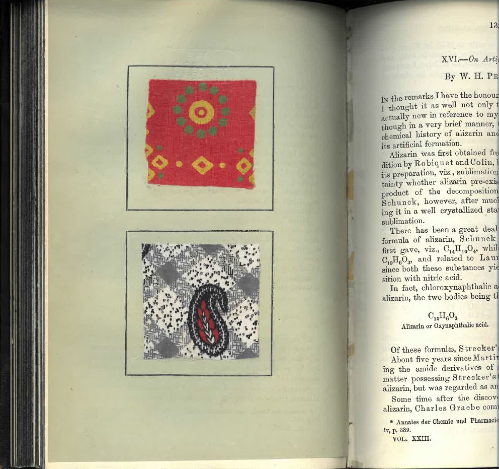 UofGlasgowASC's tweet photo. Thank you to @LULGalleries for sending us their #PerkinPatterns! (Ref:Reserve Chemistry A-0.01 JOU) Are there any more out there? @AnitaQuye https://t.co/vAnPxAsX8u