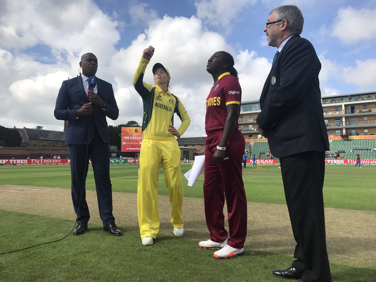 bbctms's tweet photo. Confusion in Taunton!

@stafanie07 won the toss and said "bat", before changing to "bowl".

We think her first answer has to stand! https://t.co/k9dTBmz9uB
