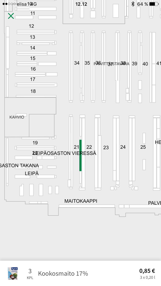 Missä kookosmaito?Tuotteiden sijaintitiedot nyt Foodie.fi:ssä! iOS nyt, Android heinäkuu patarumpu.fi/2017/06/26/sto… #kauppa #digitalist #Prisma