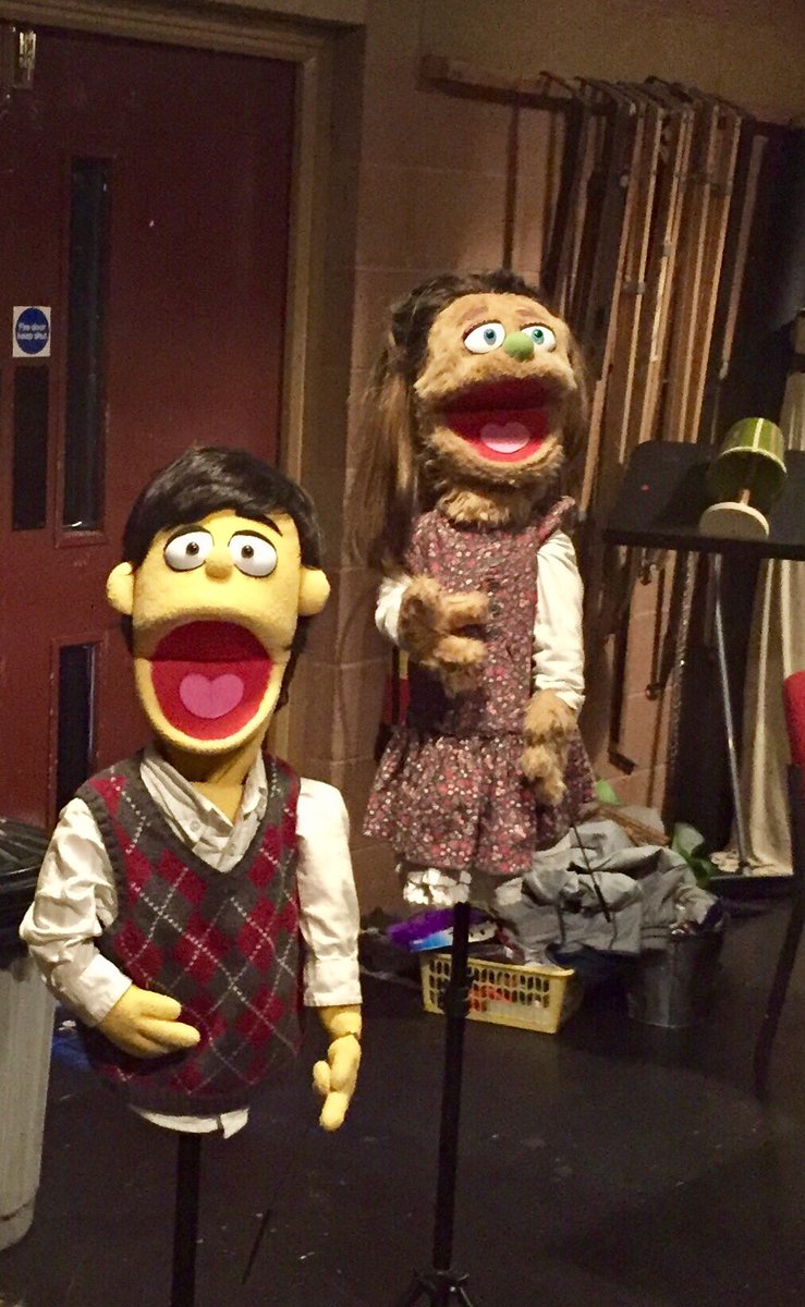 LTC_in_Burton's tweet photo. 'Avenue Q' by @LTC_in_Burton @BrewhouseCentre this week! Starts Tues 27th. Tickets @ 01283 508100. Here's a sneak peek! https://t.co/arvoYecmIu