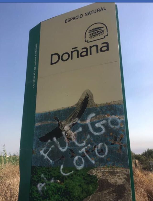 vmm7773's tweet photo. ¿Profecía o advertencia?
Mientras las cenizas se conviertan en beneficios interesados ... nuestros paisajes seguirán ardiendo 🔥
#DonanaArde https://t.co/fPozioavNT