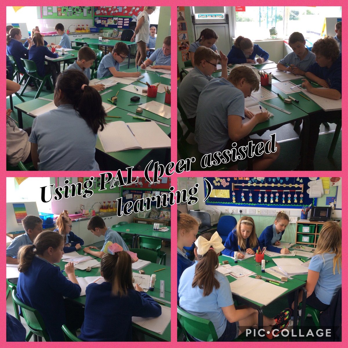 hddpyear3's tweet photo. @hddpyear6 working hard using PAL (peer assisted learning)in maths 👍 https://t.co/PH5iyYdHCz