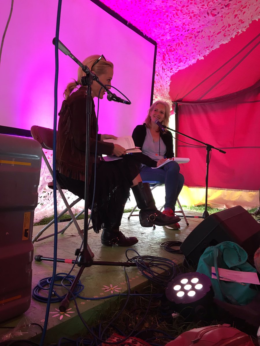traceychip's tweet photo. @GillianA I was the one who gave you chewbacca at the WE talk at southbank. I loved the book &amp; it has helped. Glastonb x https://t.co/KjTP9WYXVR