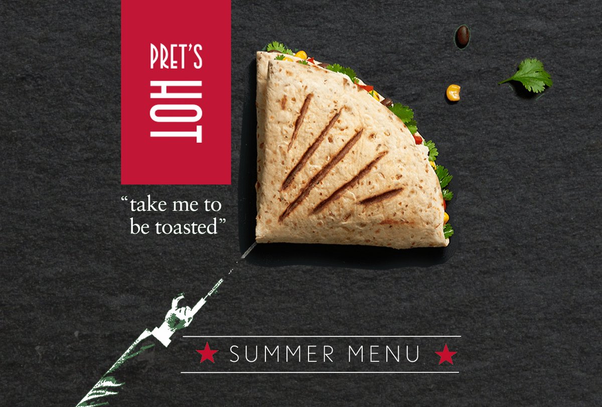 ExchangeNG1's tweet photo. Pret’s Summer Menu #toastedtortillas #broth #toasties #hotwraps #maccheese #Nottingham https://t.co/sSDUQNbIGT https://t.co/pfHFWXyO9d