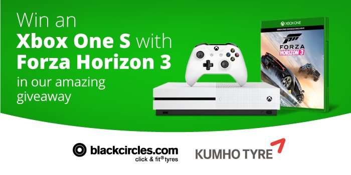Blackcircles.com (@blackcircles) on Twitter photo 🎮#WIN an XBOX ONE S w/ FORZA 🎮RT&F @Blackcircles & <a href="/KumhoTyreUK/">Kumho Tyre UK</a> for a chance! More ways @ goo.gl/VAm1nq
#Giveaway ends 30/7/17 🎮#WIN an XBOX ONE S w/ FORZA 🎮RT&F @Blackcircles & <a href="/KumhoTyreUK/">Kumho Tyre UK</a> for a chance! More ways @ goo.gl/VAm1nq
#Giveaway ends 30/7/17