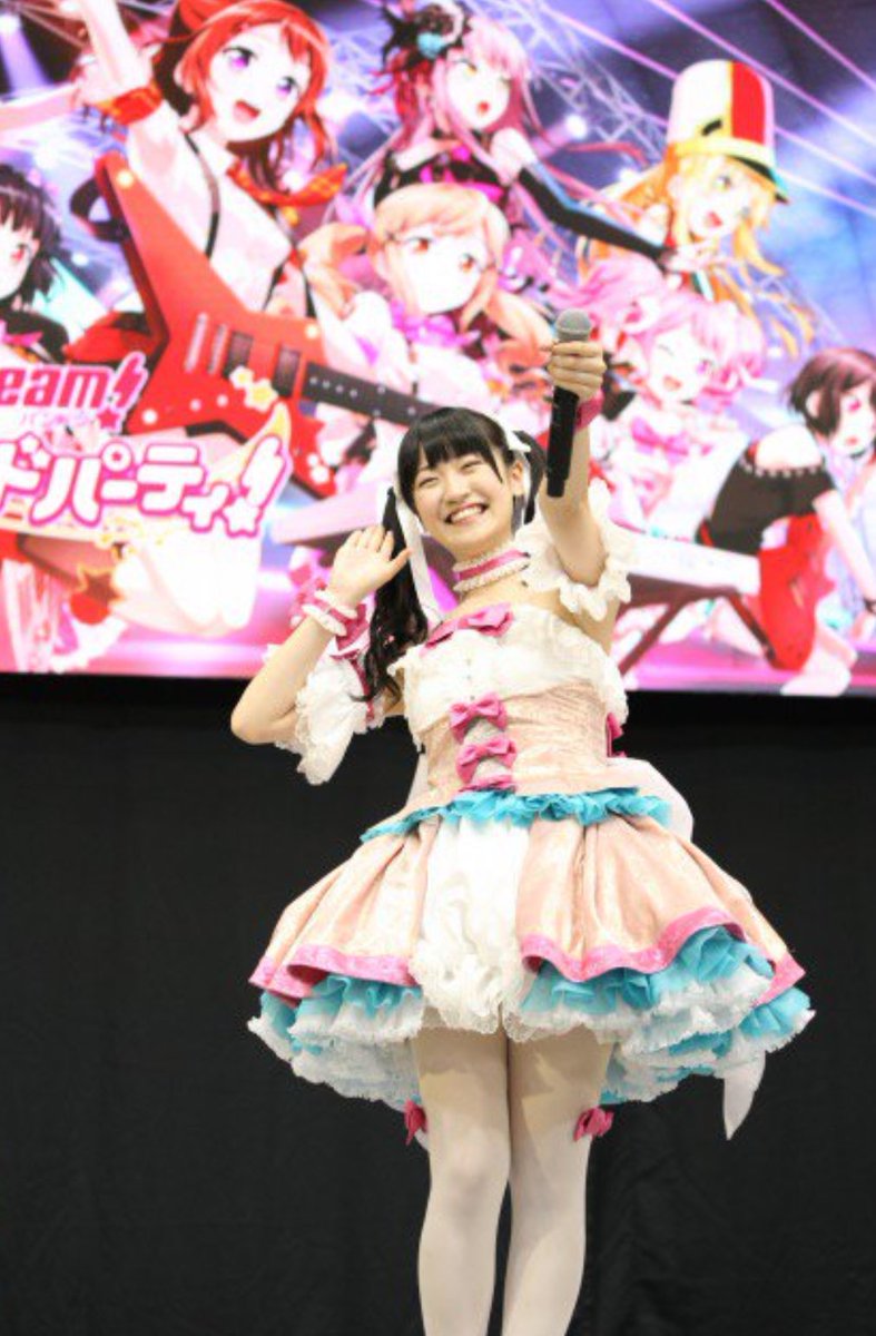 バンドリ 前島亜美 2019年の韓国ファンミーティング 限定特典 色紙 前島亜美_Official on X: 