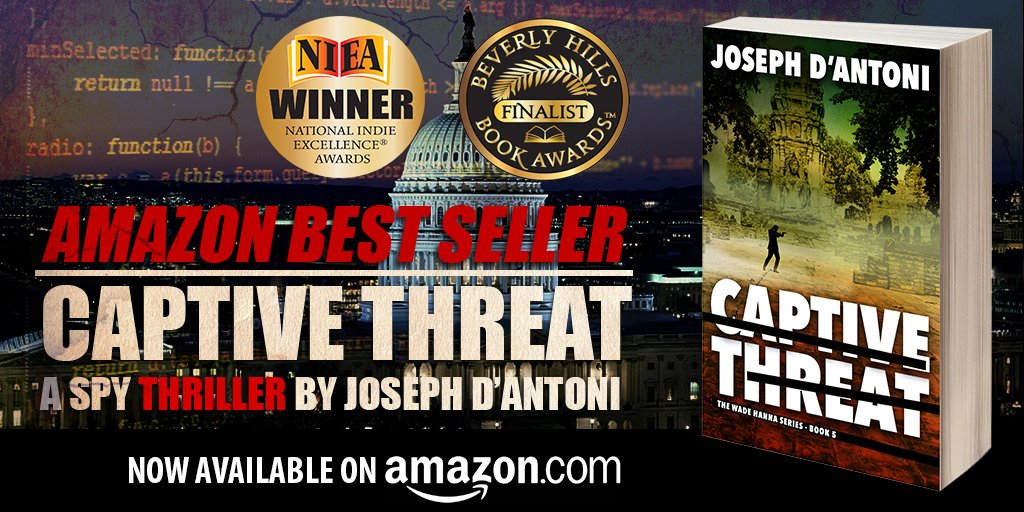 dantonibooks's tweet photo. Amazon Best Seller: CAPTIVE THREAT now available for free on Amazon https://t.co/qh7dDFUqZl https://t.co/Ffwbi8vLRQ