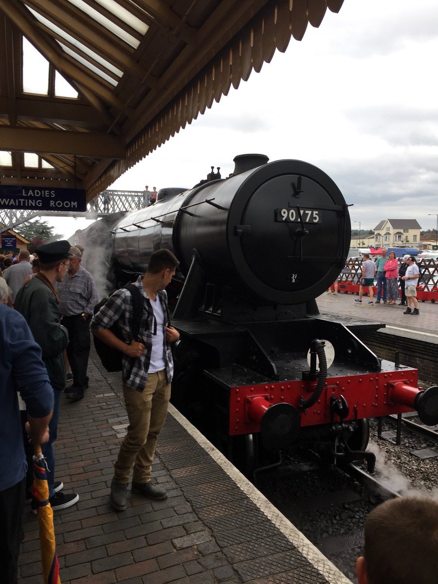 Members of the <a href="/MaybreyReliance/">Maybrey Reliance</a> team enjoying a day on the <a href="/nnrailway/">North Norfolk Rly</a> this weekend. A stunning piece of history &amp; great day out! #locomotive