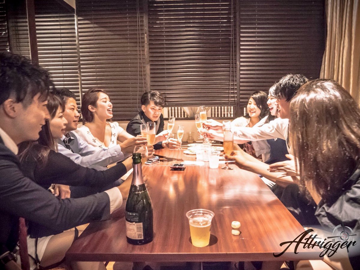 _Attrigger_'s tweet photo. 第2弾イベント✨🍾
《STYLISH SATURDAY NIGHT》

総勢130名の方々が来てくださり、賑やかな時間を過ごす事が出来ました🍸😉

これからもっと面白く大きくしていきたいと思いますので、ぜひぜひ参加して下さい✌️🎊

#attrigger
#event https://t.co/3TpbwgB28B